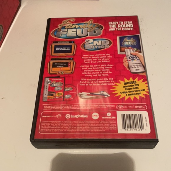 🎉HP 🎉 Imagination entertainment family feud 2 2d ed DVD game All new questions - Picture 11 of 16